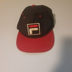 Vintage '90s Fila Woolen Baseball Cap, Made In Korea, BARELY PRE-WORN CONDITION